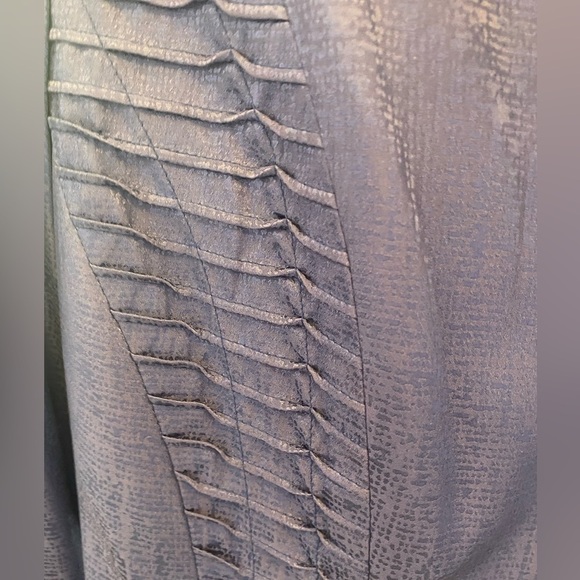 Vintage ADRIANNA PAPELL SILK SKIRT SUIT, BLAZER AND SKIRT SIZE 12 - Picture 3 of 12